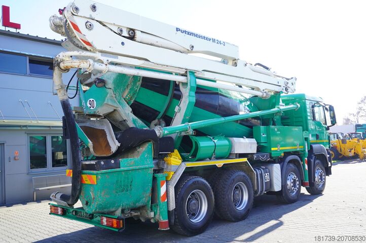 Pompsnavel MAN TGS 35.480 8x4 Concrete Mixer Pump truck