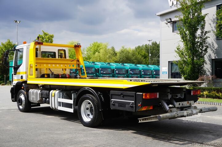 пониженная крановая платформа Iveco Eurocargo 160-210 / 75,000 km! / OMARS l