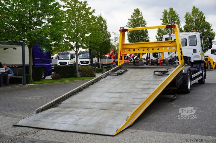 пониженная крановая платформа Iveco Eurocargo 160-210 / 75,000 km! / OMARS l