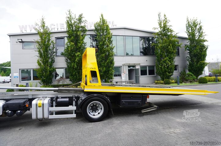 пониженная крановая платформа Iveco Eurocargo 160-210 / 75,000 km! / OMARS l