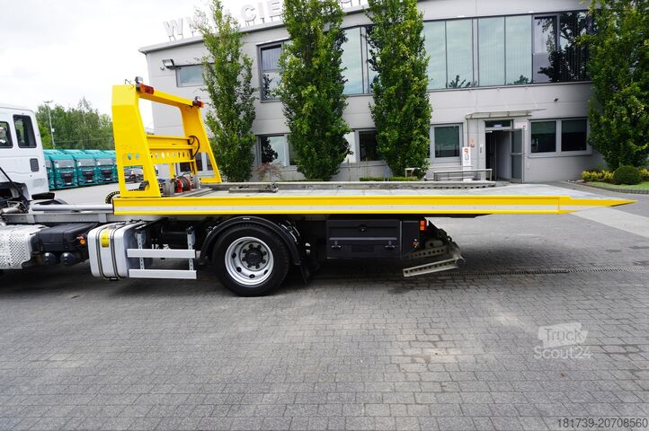 пониженная крановая платформа Iveco Eurocargo 160-210 / 75,000 km! / OMARS l