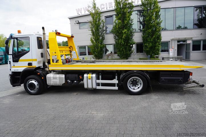 пониженная крановая платформа Iveco Eurocargo 160-210 / 75,000 km! / OMARS l