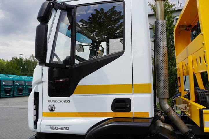 пониженная крановая платформа Iveco Eurocargo 160-210 / 75,000 km! / OMARS l