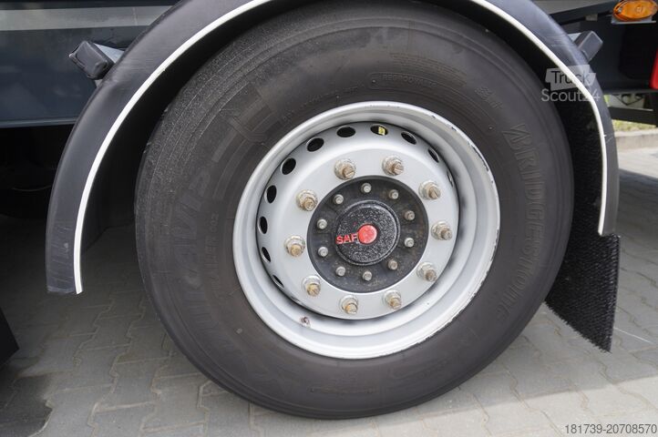 Durchfahrbarer Containeranhänger Fruehauf passthrough box trailer 18 EPAL / 2021 /