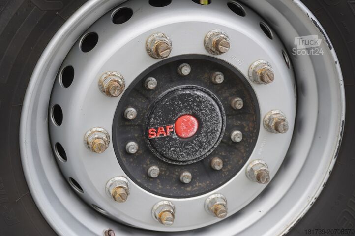 Durchfahrbarer Containeranhänger Fruehauf passthrough box trailer 18 EPAL / 2021 /