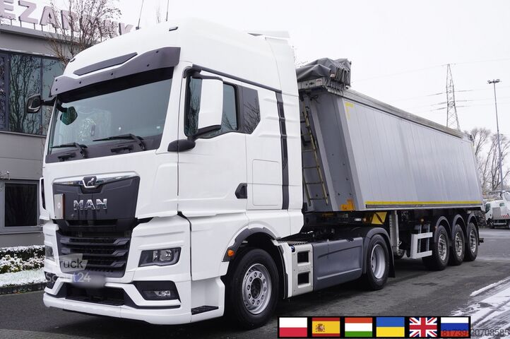 Ťahač a sklápací náves MAN TGX 18.510 4×2 tractor unit / Sleeper ca