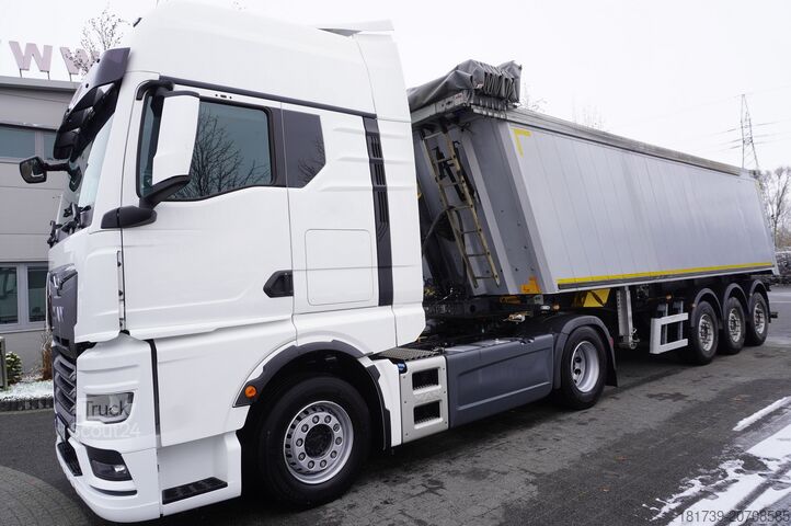 Ťahač a sklápací náves MAN TGX 18.510 4×2 tractor unit / Sleeper ca