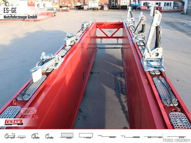 Semitrailer FAYMONVILLE Prefamax Innenlader 3 x LASI