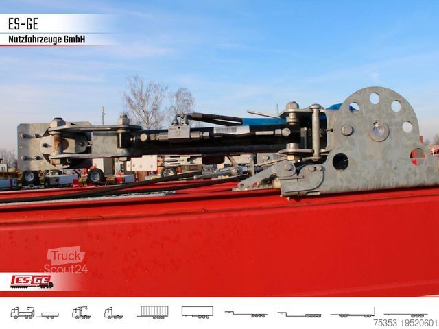 Semitrailer FAYMONVILLE Prefamax Innenlader 3 x LASI