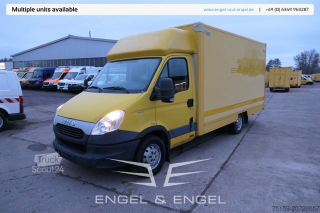 Dobozos furgon iveco Daily 35 S11 C30C AUTOMATIK KAMERA Regale LUFT DURCHGANG EURO-5 CoC