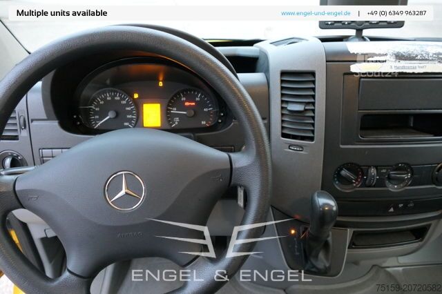 Dobozos furgon mercedes-benz SPRINTER 310 CDI MAXI EURO-5 KOFFER REGALE KAMERA DURCHGANG