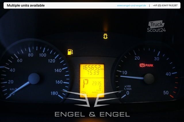 Dobozos furgon mercedes-benz SPRINTER 310 CDI MAXI EURO-5 KOFFER REGALE KAMERA DURCHGANG