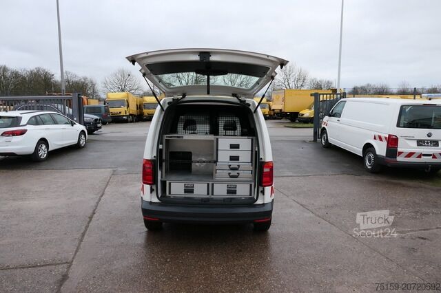 Panel van Volkswagen Caddy 4Motion 2.0 TDI WERKSTATT EURO-5 2-SITZER KLIMA COC