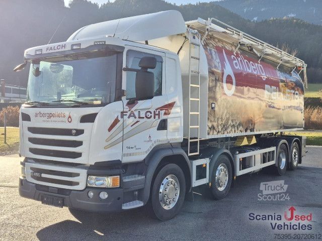 LKW mit Siloaufbau Scania G 450 LB8x2*6MNB Pelletssilo!