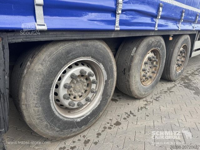 Отворено полуремарке с брезент Schmitz Cargobull Curtainsider Standard