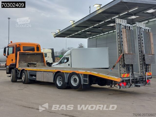 Транспортировщик автомобилей MAN TGS 35.400 8X2 Machine transporter Hydraulic Ra...