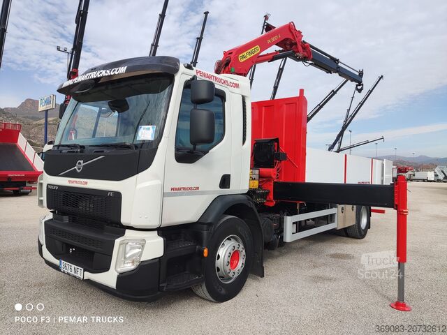 Truck crane VOLVO FE 280 GRUA CAJA FIJA 18T EURO 6