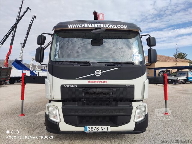 Truck crane VOLVO FE 280 GRUA CAJA FIJA 18T EURO 6