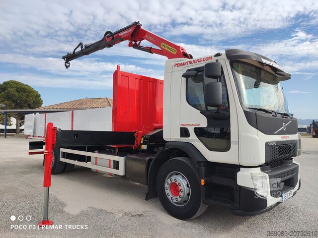 Truck crane VOLVO FE 280 GRUA CAJA FIJA 18T EURO 6