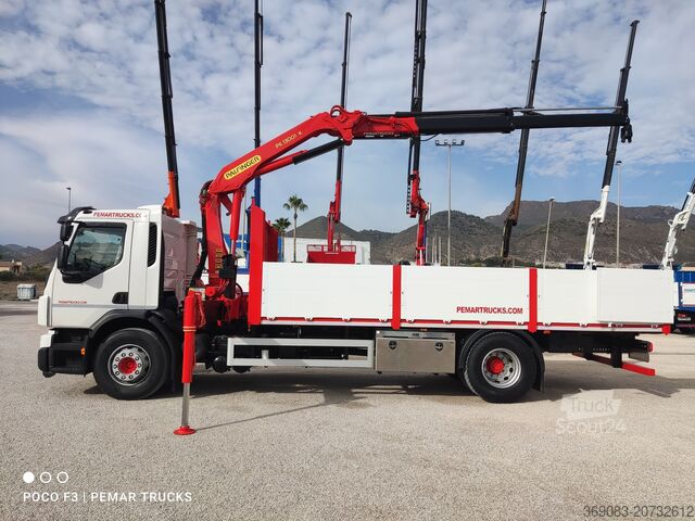 Truck crane VOLVO FE 280 GRUA CAJA FIJA 18T EURO 6