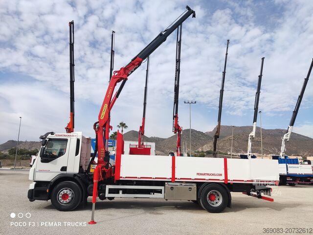 Truck crane VOLVO FE 280 GRUA CAJA FIJA 18T EURO 6