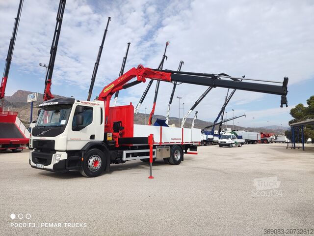 Truck crane VOLVO FE 280 GRUA CAJA FIJA 18T EURO 6