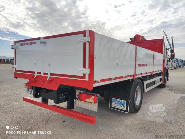 Truck crane VOLVO FE 280 GRUA CAJA FIJA 18T EURO 6