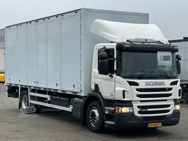 Koffer Scania P250 Euro 6 / Laadklep / Full Side Opening *NL-...