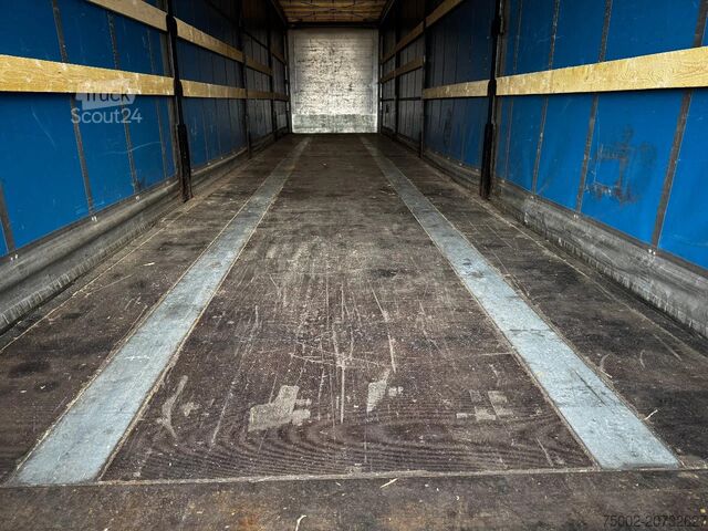 Przesuwne plandeki Kögel SAF INTRADISC, Internal height: 2.80m, NL-trailer