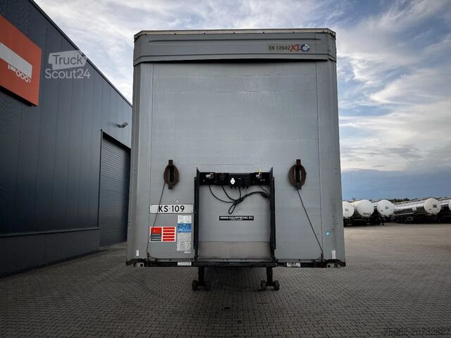 Przesuwne plandeki Kögel SAF INTRADISC, Internal height: 2.80m, NL-trailer