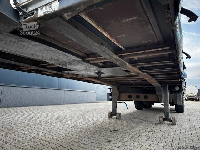 Przesuwne plandeki Kögel SAF INTRADISC, Internal height: 2.80m, NL-trailer