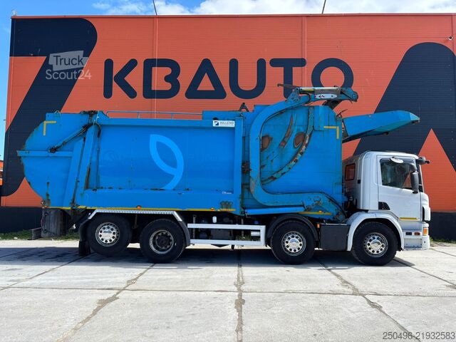 Vuilniswagen Scania P 450 8x2*6 ZETTERBERGS EHP 33 KUBIK