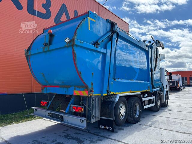 Vuilniswagen Scania P 450 8x2*6 ZETTERBERGS EHP 33 KUBIK