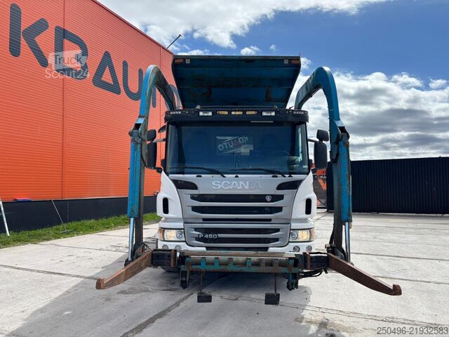 Vuilniswagen Scania P 450 8x2*6 ZETTERBERGS EHP 33 KUBIK