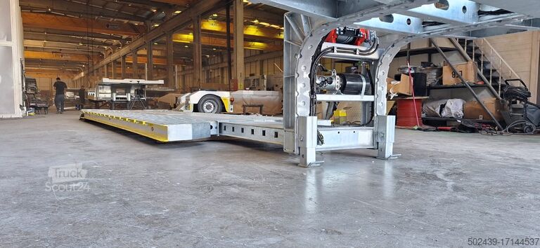 Dieplader voor het transporteren van bouwmachines Eroglu ER01DKT