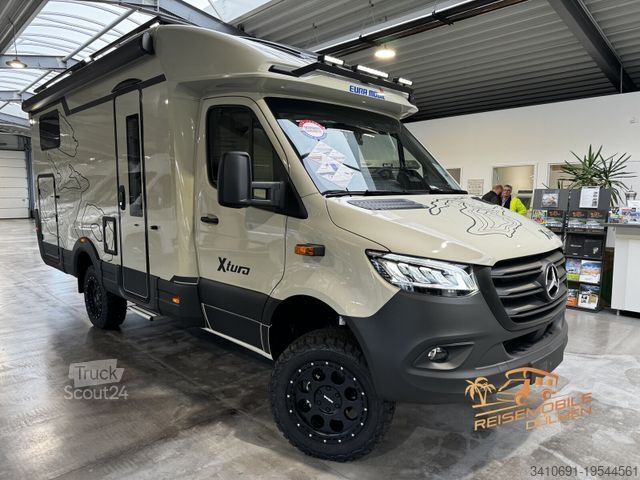 Halvintegrerad husbil EURAMOBIL Xtura 686 EF 4x4  Lagerfahrzeug Autark Offroad