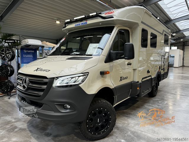 Halvintegrerad husbil EURAMOBIL Xtura 686 EF 4x4  Lagerfahrzeug Autark Offroad