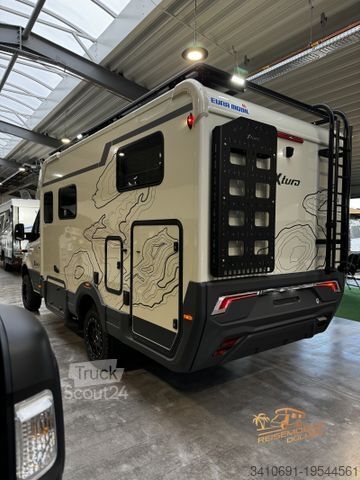 Halvintegrerad husbil EURAMOBIL Xtura 686 EF 4x4  Lagerfahrzeug Autark Offroad