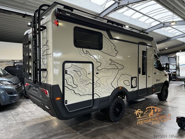 Halvintegrerad husbil EURAMOBIL Xtura 686 EF 4x4  Lagerfahrzeug Autark Offroad