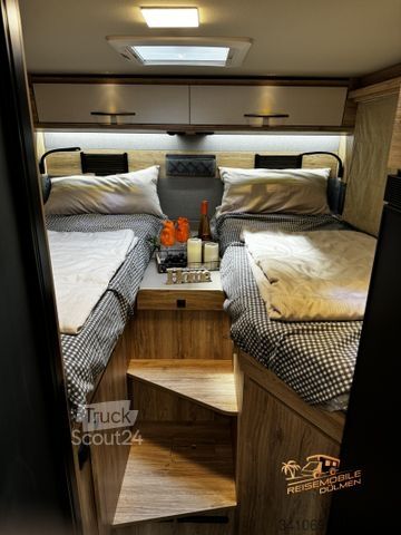 Camping-car semi-intégré EURAMOBIL Xtura 686 EF 4x4  Lagerfahrzeug Autark Offroad