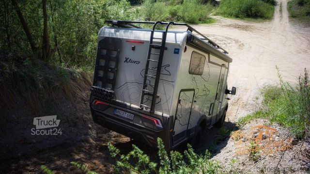 Camping-car semi-intégré EURAMOBIL Xtura 686 EF 4x4  Lagerfahrzeug Autark Offroad
