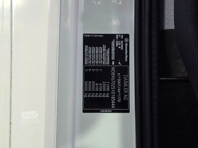 Soğutuculu kamyon MERCEDES-BENZ Atego 1218 / Ldbw / Seitentür: rechts