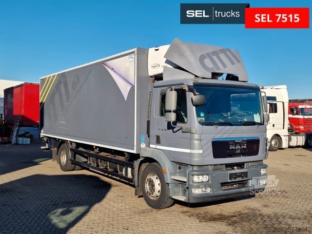Soğutuculu kamyon MAN TGM 18.290 4X2 LL / Ladebordwand / 2 Tanks