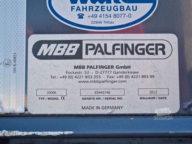 Soğutuculu kamyon MAN TGM 18.290 4X2 LL / Ladebordwand / 2 Tanks