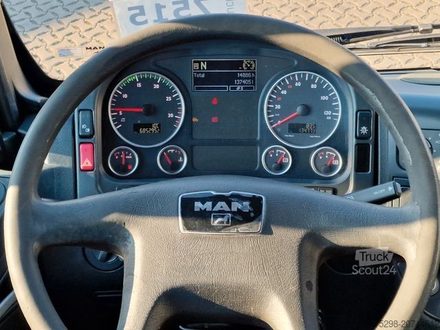 Soğutuculu kamyon MAN TGM 18.290 4X2 LL / Ladebordwand / 2 Tanks