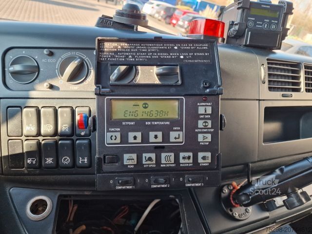 Soğutuculu kamyon MAN TGM 18.290 4X2 LL / Ladebordwand / 2 Tanks