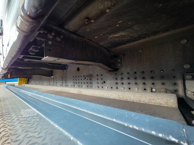 Open semitrailer with tarp SCHMITZ CARGOBULL SCS 24/L - 13.62 Mega / Palettenkasten / Hubdach