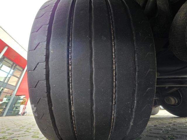 Open semitrailer with tarp SCHMITZ CARGOBULL SCS 24/L - 13.62 Mega / Palettenkasten / Hubdach