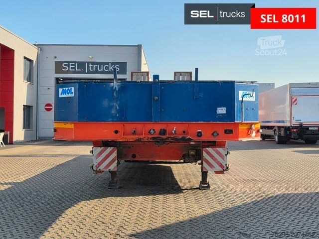 Tieflader-Sattelauflieger Mol MOL / Lenkachse