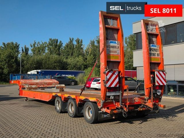 Tieflader-Sattelauflieger Mol MOL / Lenkachse